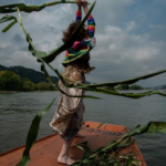 picture of a performance on a boat on the Danube